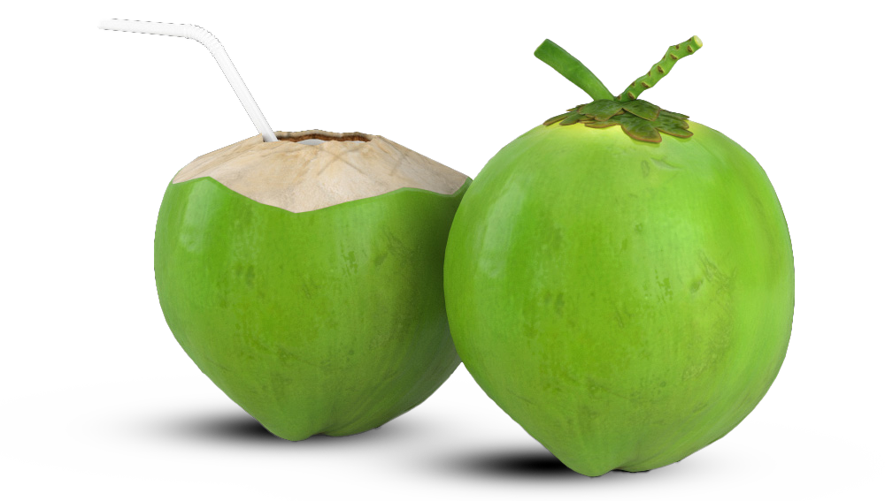 Fresh Green Coconuts